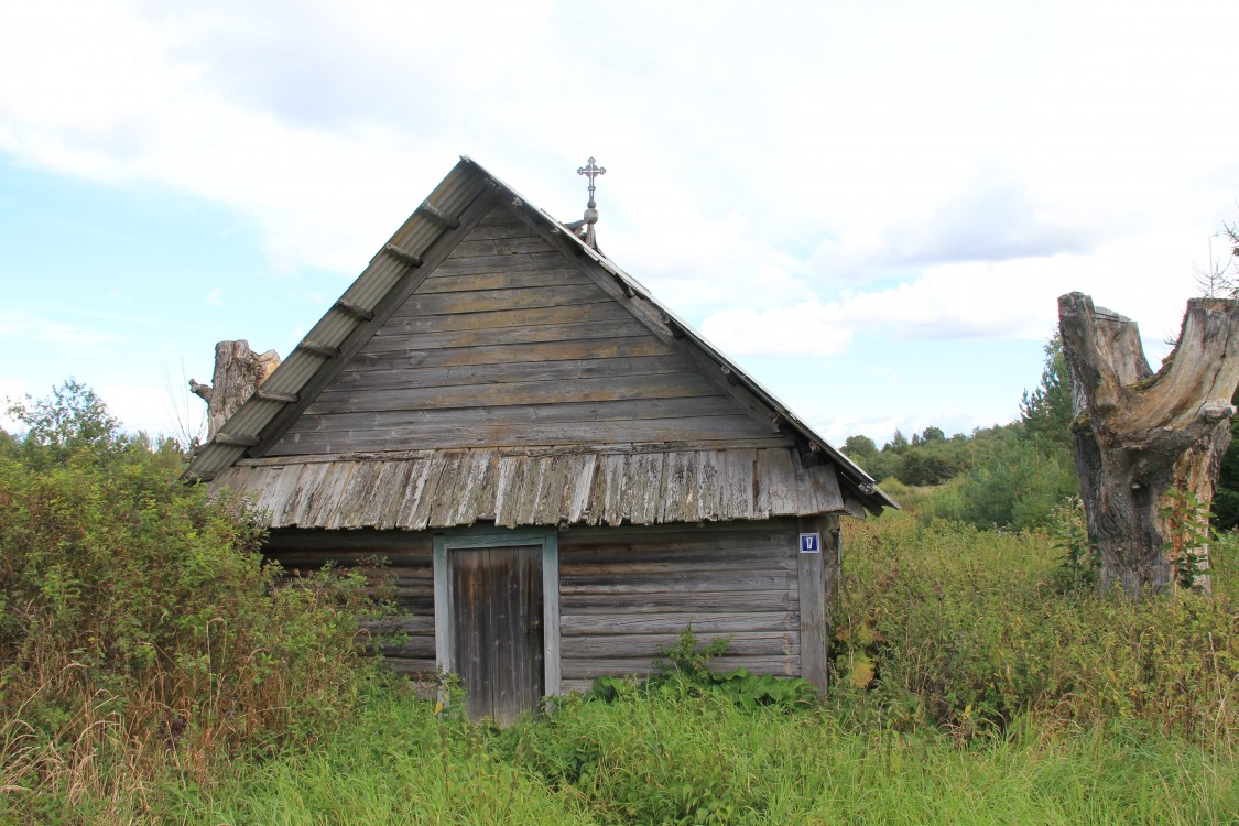 Рокино. Часовня Параскевы Пятницы. фасады, Западный фасад.