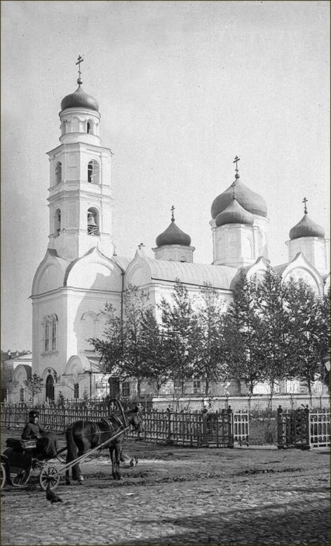 Церковь Троицы Живоначальной на Верхнем Посаде, Нижегородский район (Нижний Новгород, город, Нижегородская область). архивная фотография, Фото Дмитрия Михайловича Селивановского 1890 год