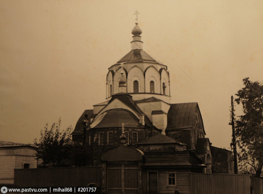 Нижегородский район. Церковь Успения Пресвятой Богородицы (старообрядческая). архивная фотография, Источник: https://pastvu.com/  Вид с восточной стороны. Направление съемки:Запад