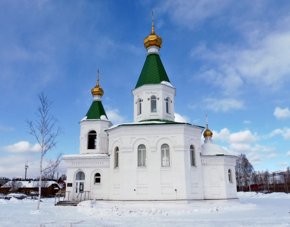 Хрустальная. Церковь Владимира равноапостольного. фасады