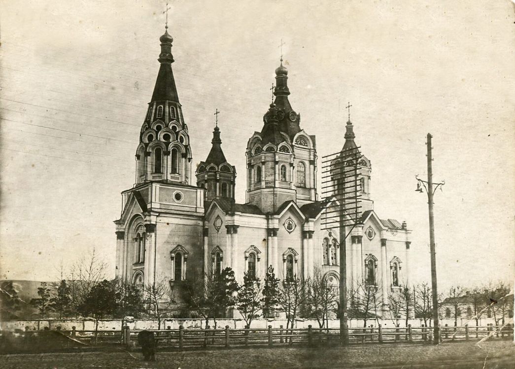 Собор Рождества Пресвятой Богородицы, Красноярск (Красноярск, город, Красноярский край). архивная фотография, Дореволюционное фото