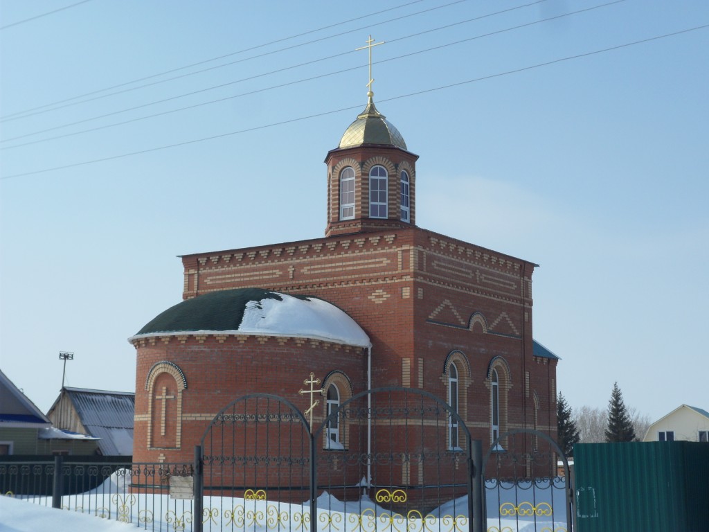 Исянгулово. Церковь Сергия Радонежского. фасады