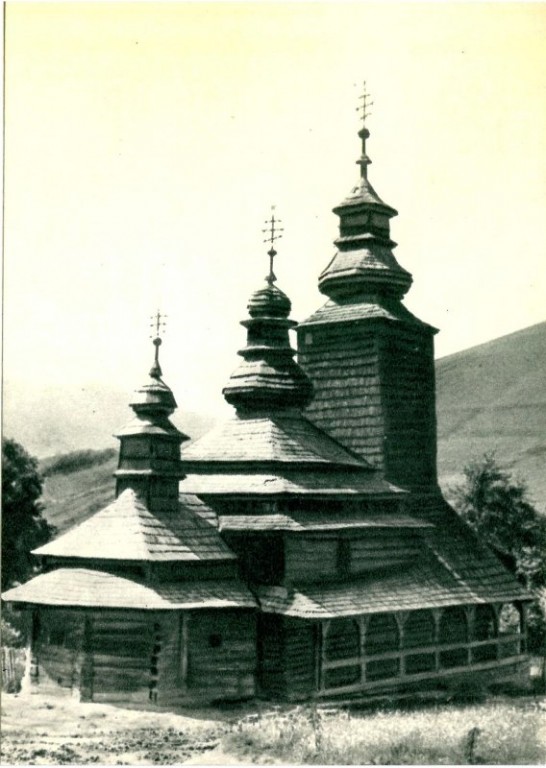 Церковь Михаила Архангела, Канора (Мукачевский район, Украина, Закарпатская область). архивная фотография, Фото 1969 года из фондов Ковровского историко-мемориального музея. Автор В.Ф. Ольхомяка