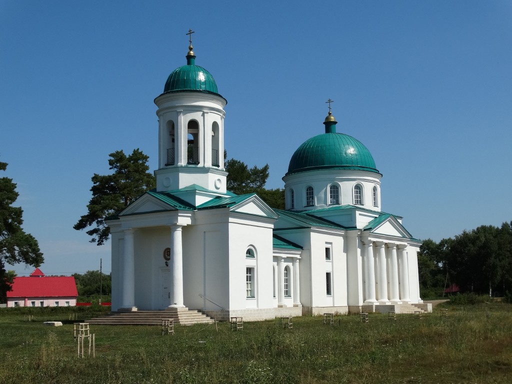 Церковь Спаса Нерукотворного Образа, Спасское (Саракташский район, Оренбургская область). фасады