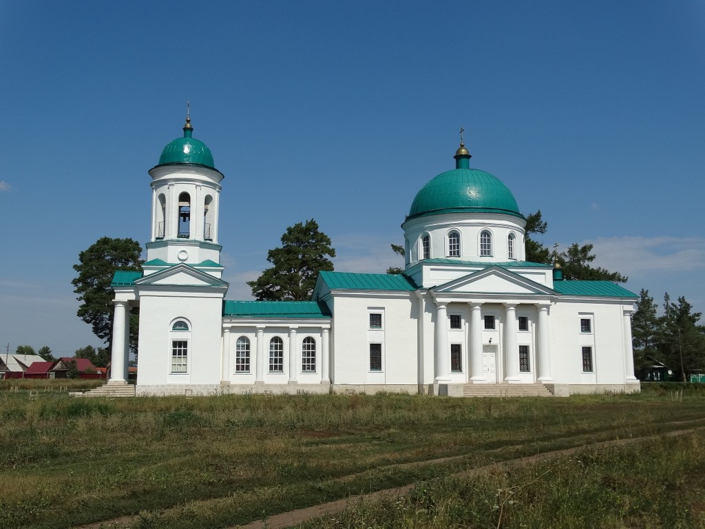 Церковь Спаса Нерукотворного Образа, Спасское (Саракташский район, Оренбургская область). фасады