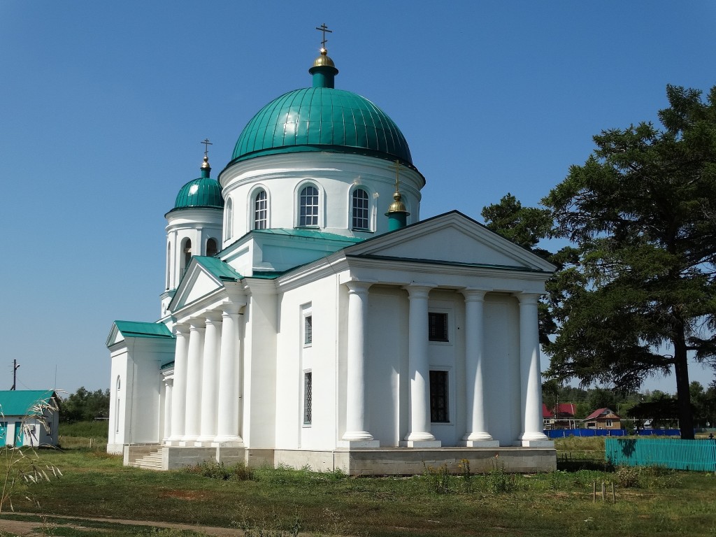 Церковь Спаса Нерукотворного Образа, Спасское (Саракташский район, Оренбургская область). фасады