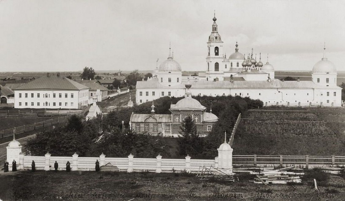 Молога (акватория Рыбинского водохранилища). Афанасиевский монастырь. архивная фотография, Неизвестный автор, Ярославская область, 1895—1904  http://mhistory.dev.nordcode.ru/photo/51964