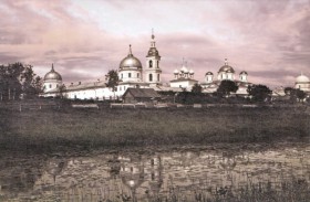 Молога (акватория Рыбинского водохранилища). Мологский Афанасьевский монастырь