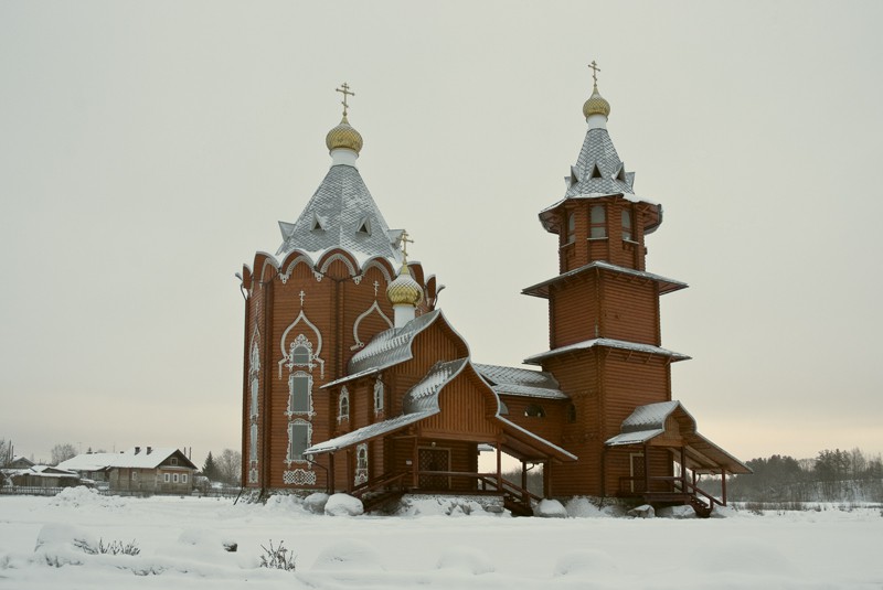 Заручевская. Церковь Иоанна Предтечи. фасады
