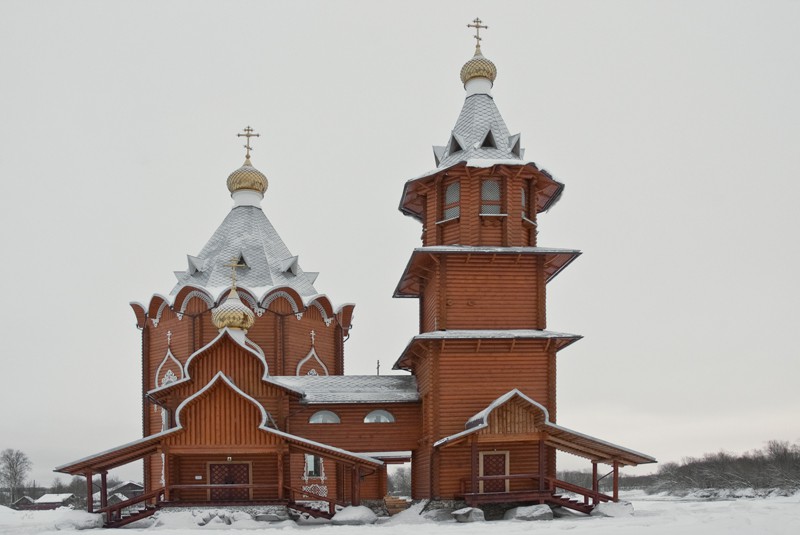 Церковь Иоанна Предтечи, Заручевская (Вельский район, Архангельская область). фасады
