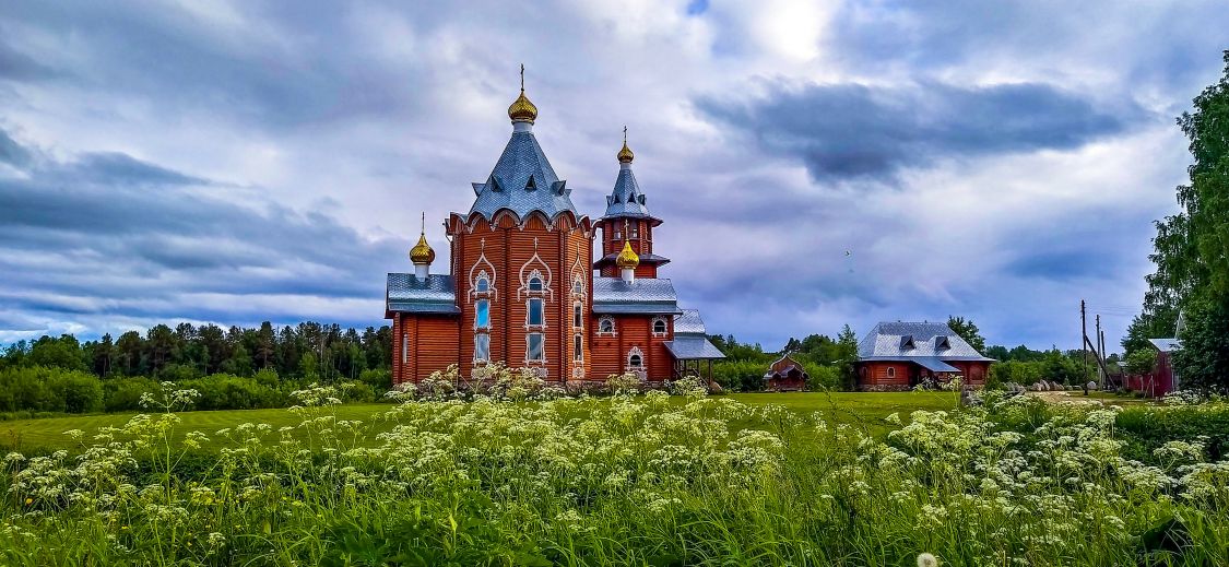 Церковь Иоанна Предтечи, Заручевская (Вельский район, Архангельская область). фасады
