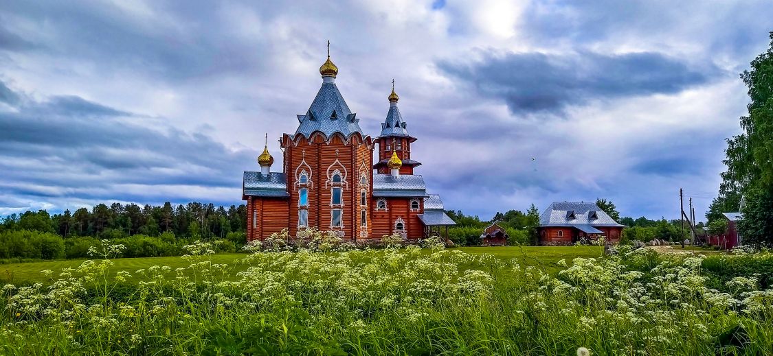 Заручевская. Церковь Иоанна Предтечи. фасады