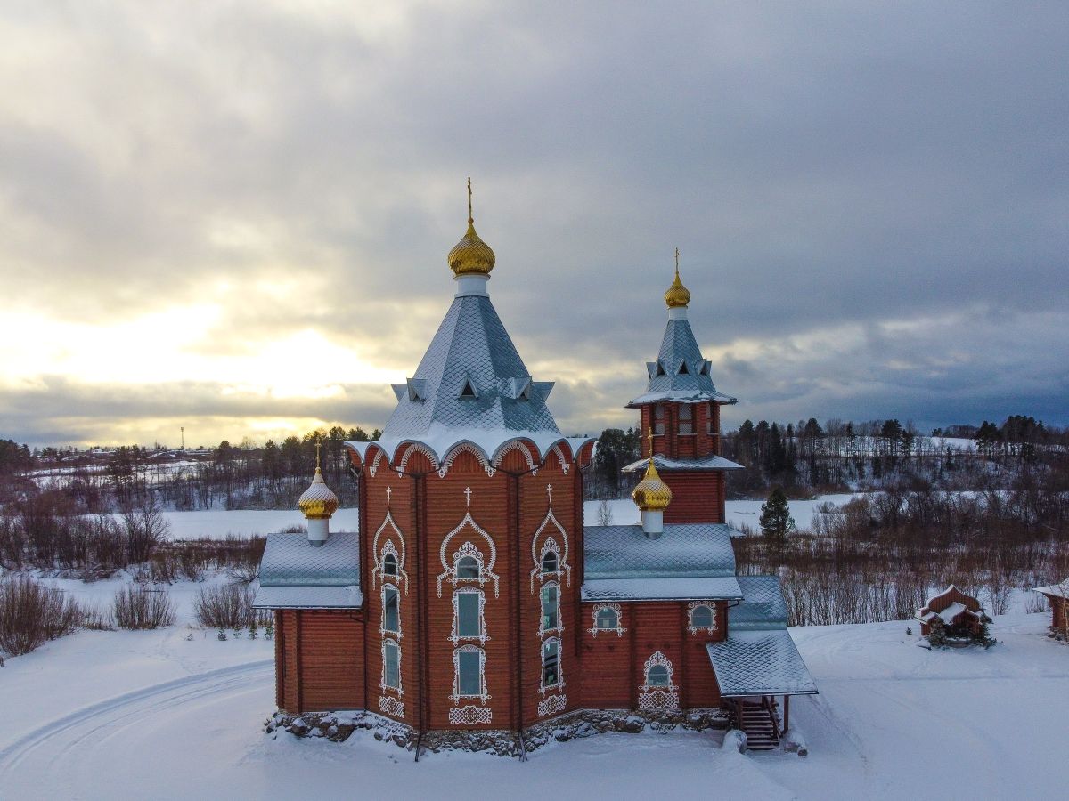 Церковь Иоанна Предтечи, Заручевская (Вельский район, Архангельская область). фасады