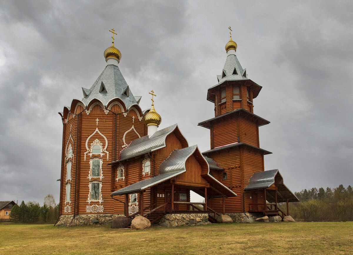 Церковь Иоанна Предтечи, Заручевская (Вельский район, Архангельская область). фасады