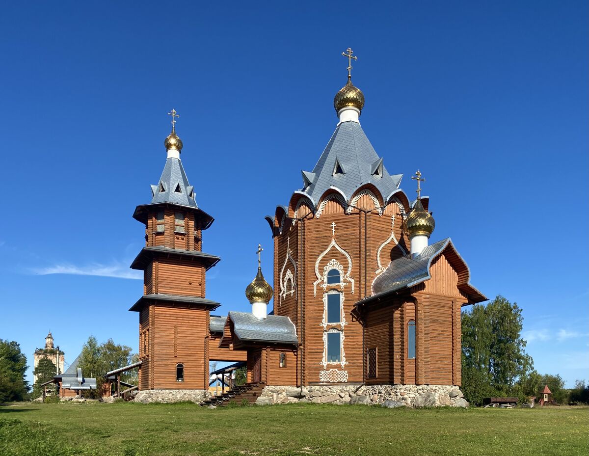 Церковь Иоанна Предтечи, Заручевская (Вельский район, Архангельская область). фасады, Вид с юго-востока