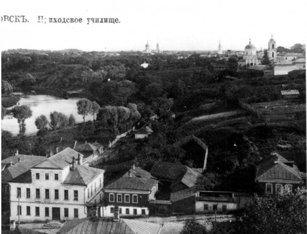Боровск. Церковь Успения Пресвятой Богородицы. архивная фотография