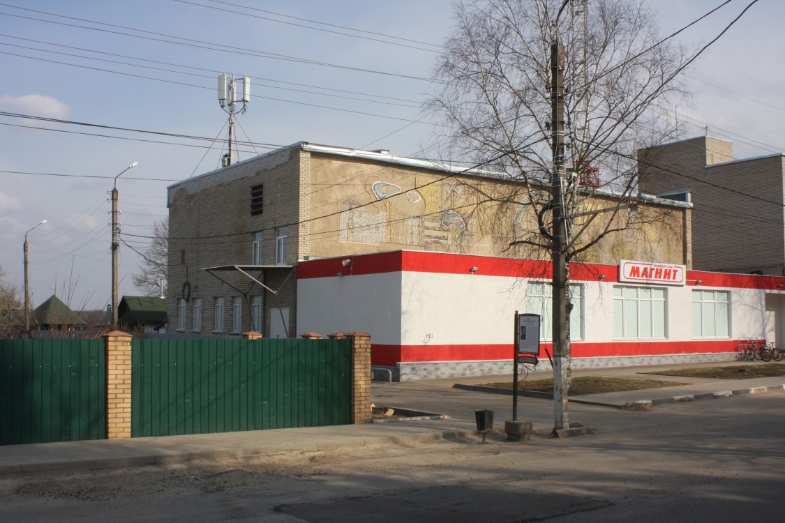 Церковь Успения Пресвятой Богородицы, Боровск (Боровский район, Калужская область). фасады, Вид на церковное место с северо-запада.