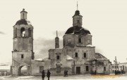 Церковь Преображения Господня на Торговой площади, Вид с юга в 1950-х годах (источник - http://kompas-kaluga.ru/historyitem/7385/)<br>, Боровск, Боровский район, Калужская область