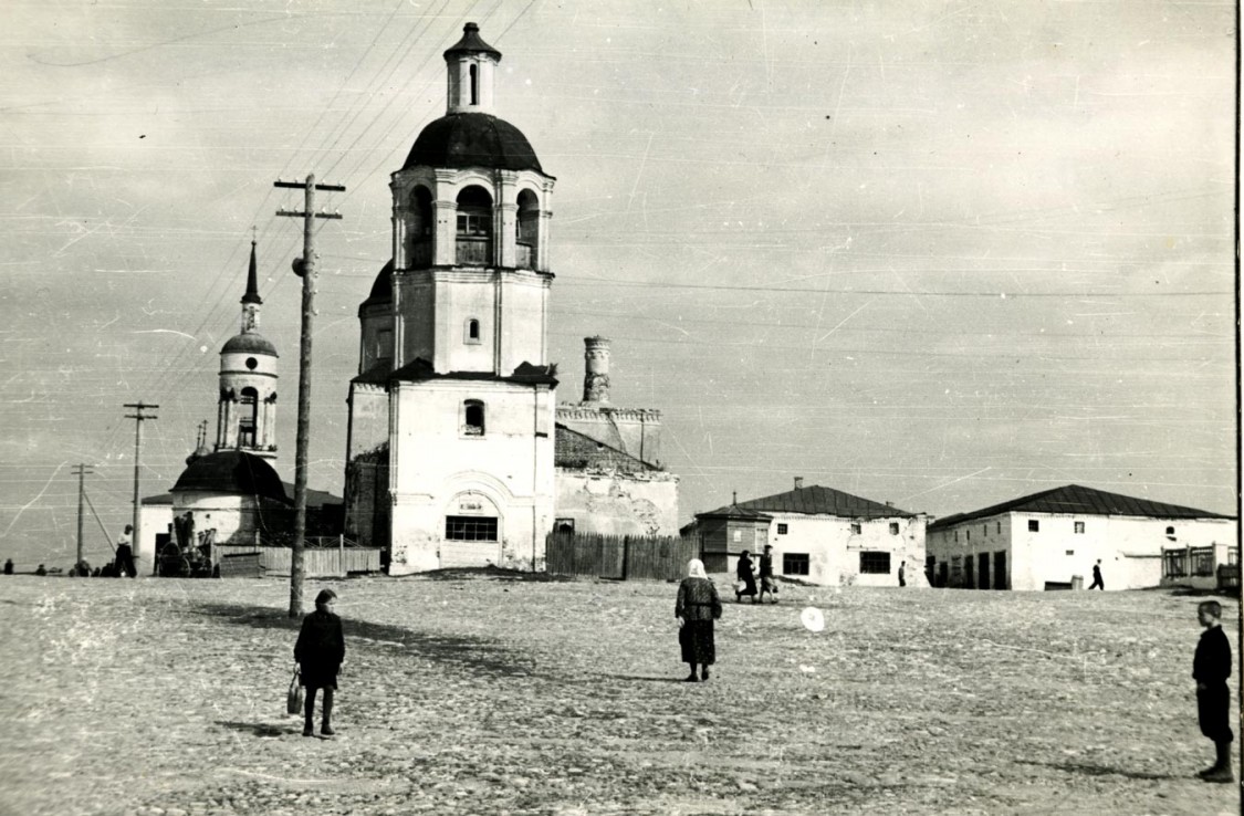 Боровск. Церковь Спаса Преображения. архивная фотография