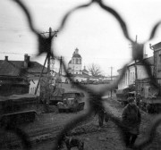 Церковь Спаса Преображения, Фото 1942 г. с аукциона e-bay.de<br>, Боровск, Боровский район, Калужская область