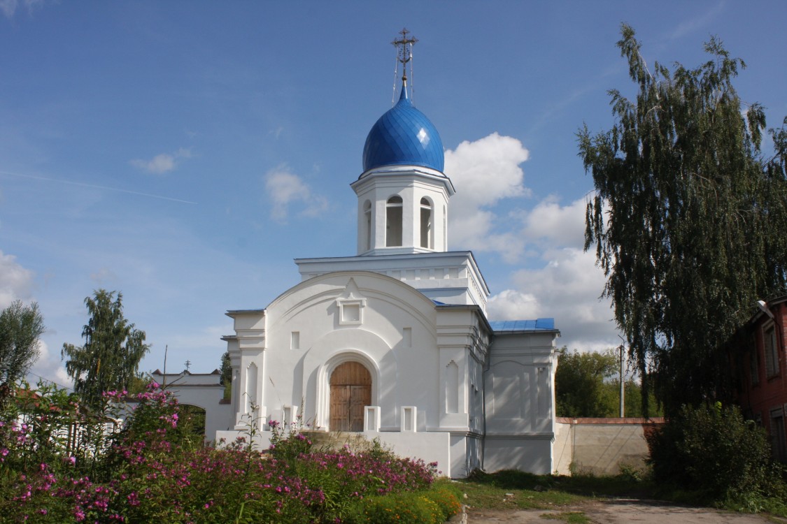 Лаврентьев монастырь. Надвратная церковь Успения Пресвятой Богородицы, Калуга (Калуга, город, Калужская область). фасады