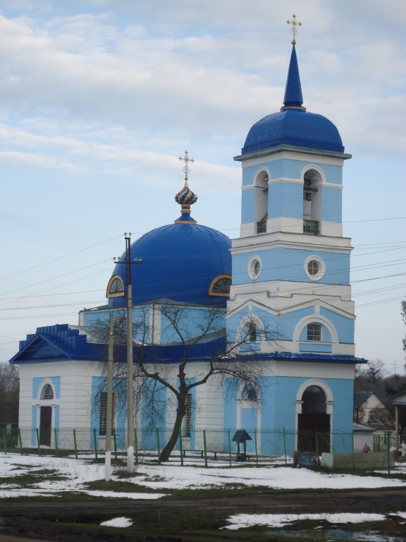 Ивановка. Церковь Иоанна Предтечи. фасады