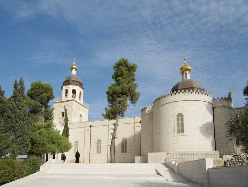 Прочие страны, Палестина, Хеврон. Церковь Святых Праотцев, фотография. общий вид в ландшафте