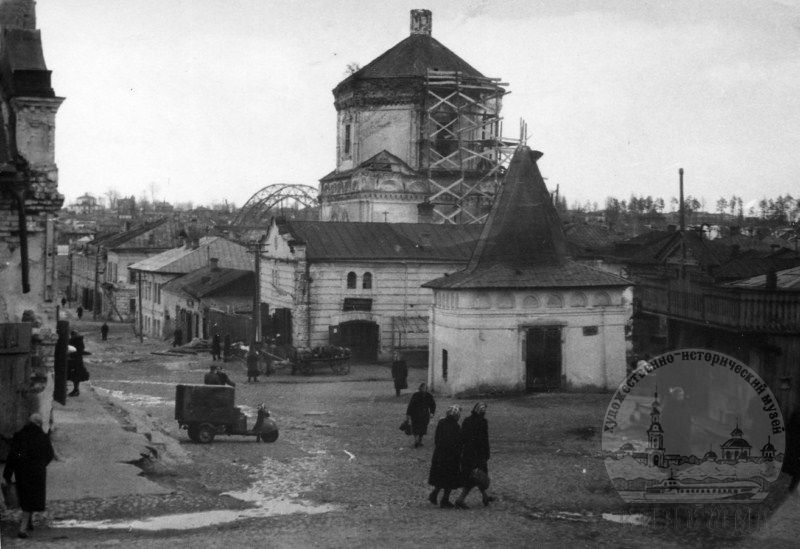 Кинешма. Церковь Воздвижения Креста Господня. архивная фотография, Из архива Кинешемского художественно-исторического музея