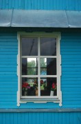 Неизвестная часовня, Окно на южной стене часовни<br>, Модно, Устюженский район, Вологодская область