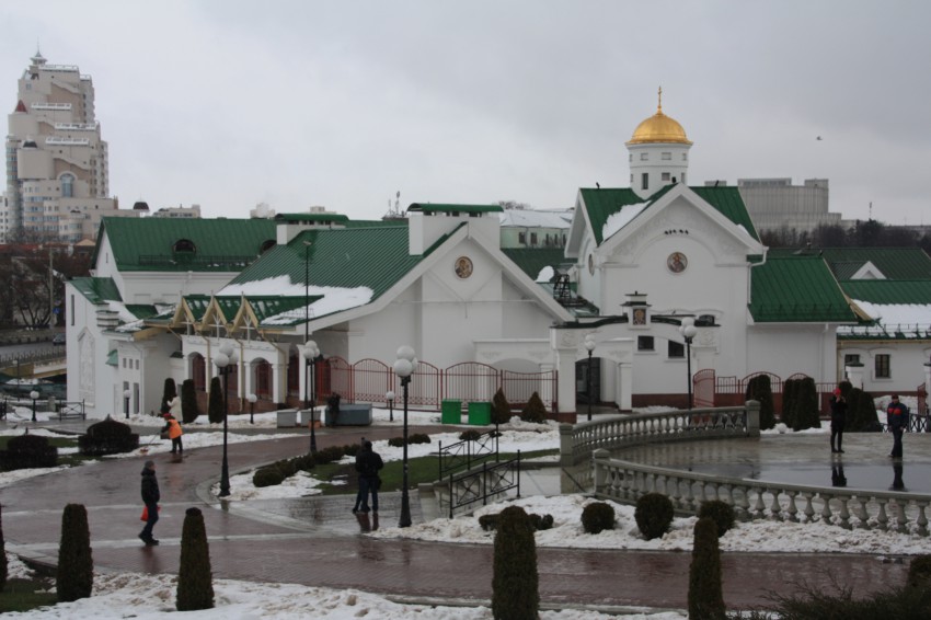 Церковь Кирилла Туровского при Соборном доме, Минск (Минск, город, Беларусь, Минская область). фасады