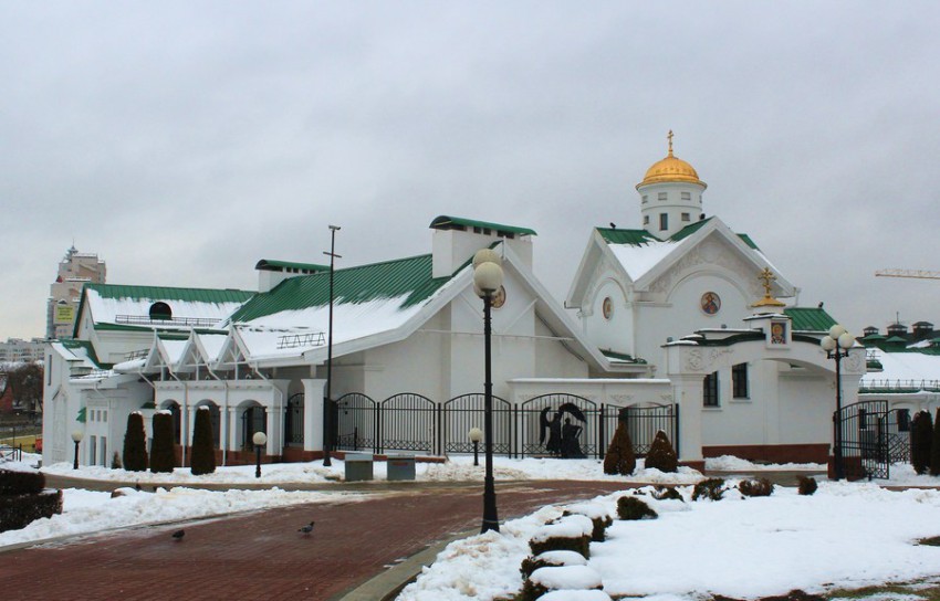 Церковь Кирилла Туровского при Соборном доме, Минск (Минск, город, Беларусь, Минская область). фасады