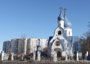 Церковь Покрова Пресвятой Богородицы в Орехове-Борисове (новая), Вид с запада<br>, Москва, Южный административный округ (ЮАО), г. Москва