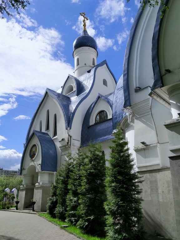 Церковь Покрова Пресвятой Богородицы в Орехове-Борисове (новая), Орехово-Борисово Южное (Южный административный округ (ЮАО), г. Москва). архитектурные детали