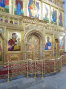 Церковь Покрова Пресвятой Богородицы в Орехове-Борисове (новая), Царские врата<br>, Москва, Южный административный округ (ЮАО), г. Москва