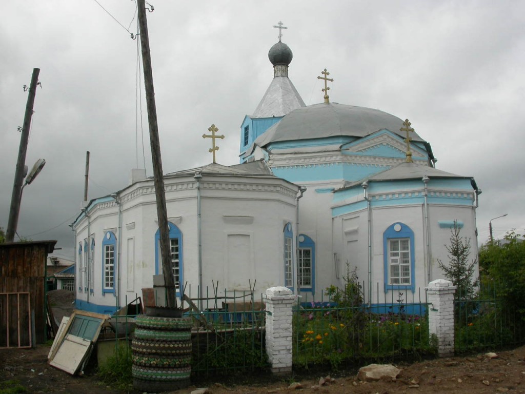 Ужур. Церковь Петра и Павла. фасады