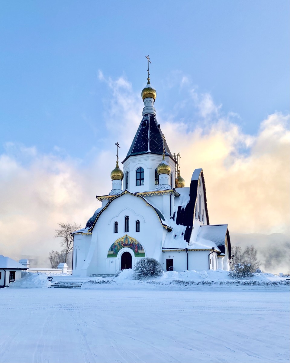 Красноярск. Успенский мужской монастырь. Церковь иконы Божией Матери 