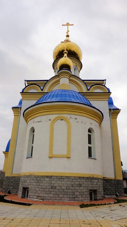 Церковь Константина равноапостольного, Тулинский (Новосибирский район, Новосибирская область). фасады, Апсида