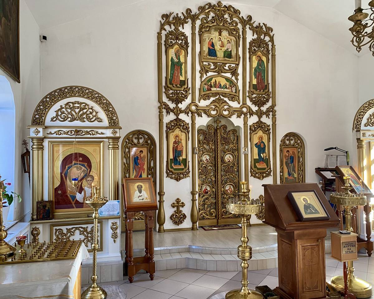 интерьер и убранство. Церковь Андрея Первозванного, Яшкино (Яшкинский район, Кемеровская область)