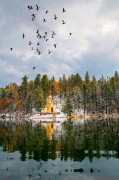 Часовня Соломона - Изумрудное, озеро - Слюдянский район - Иркутская область