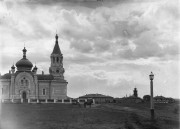 Церковь Троицы Живоначальной, Фотография с видом Троицкой церкви, выполненная в кон. ХIХ века.<br>, Минусинск, Минусинск, город, Красноярский край