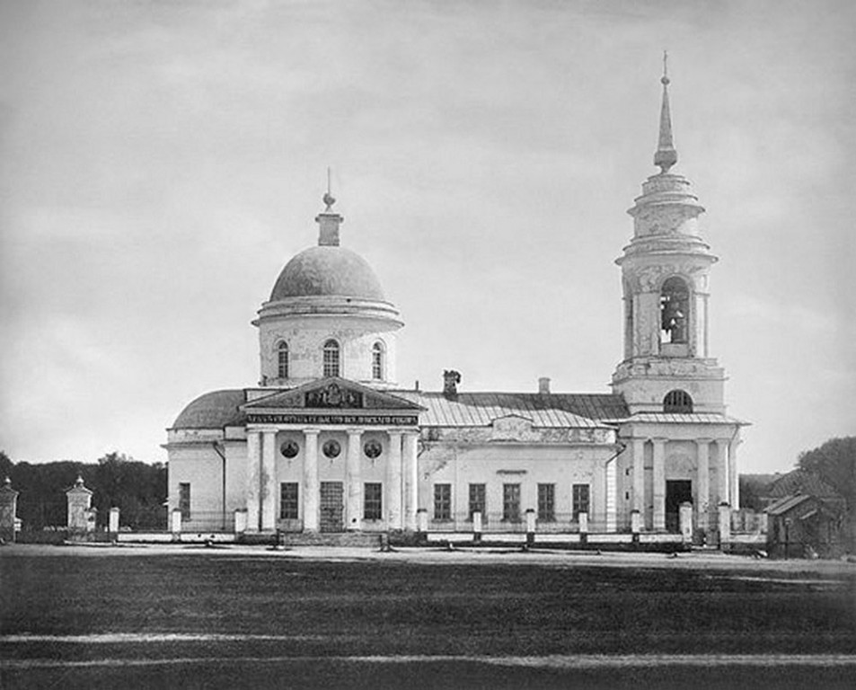 Церковь Седьмого Вселенского Собора близ Новодевичьего монастыря, Хамовники (Центральный административный округ (ЦАО), г. Москва). архивная фотография, Найденов Н. А фото 1882 год