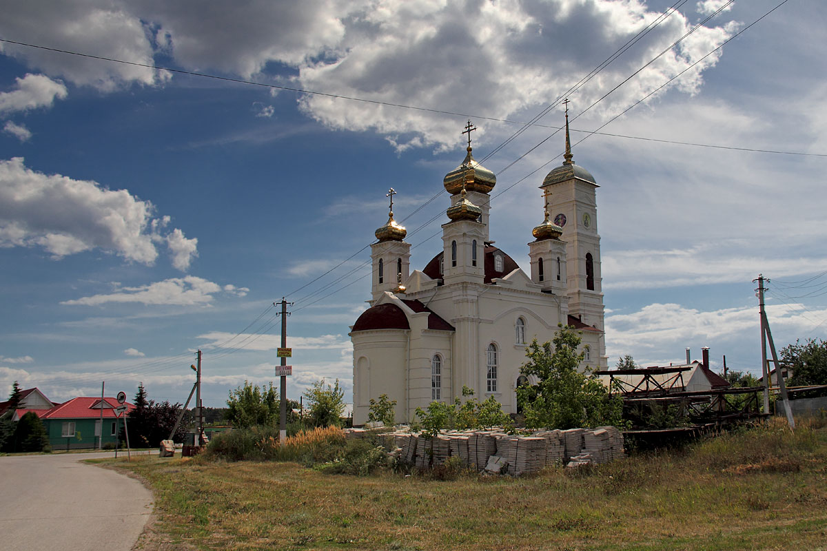 Церковь Спиридона Тримифунтского, Зелёновка (Ставропольский район, Самарская область). фасады