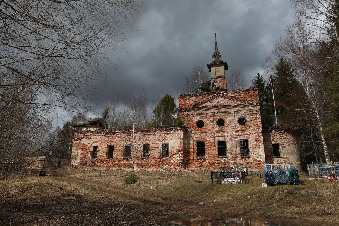 Никольское (Сокольский район). Церковь Рождества Христова, фотография ...