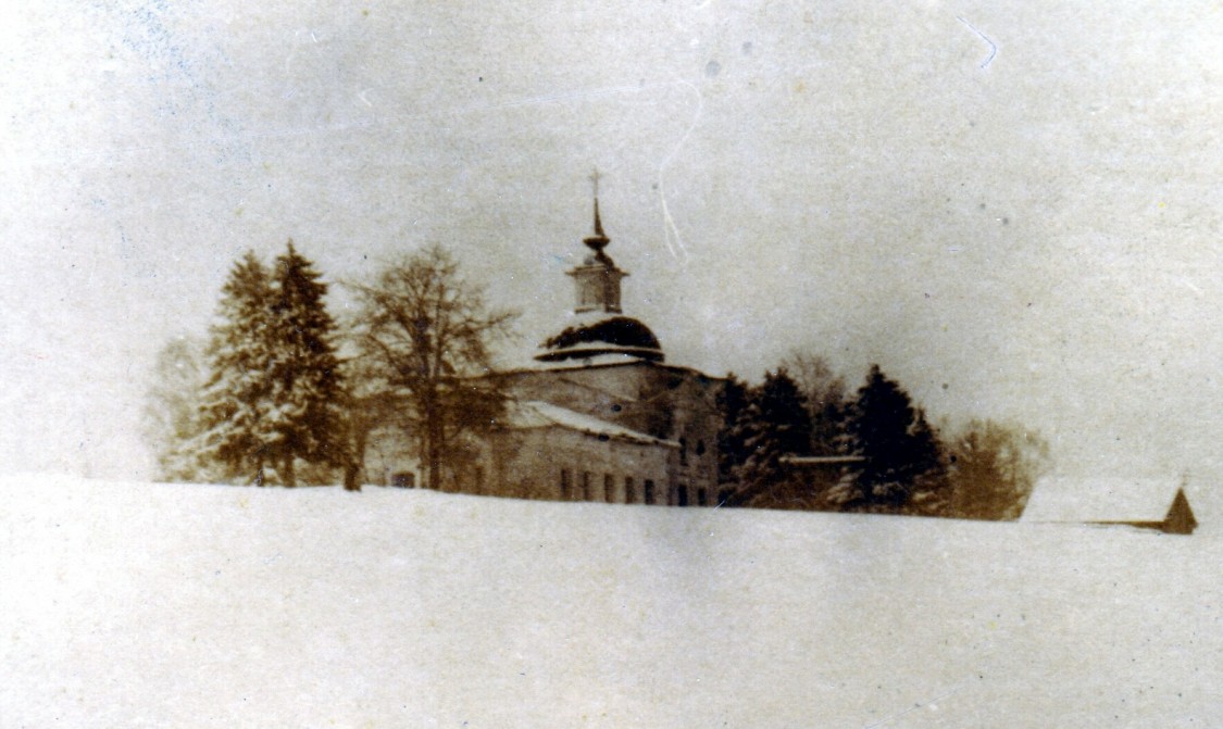 Церковь Рождества Христова, Никольское (Сокольский район, Вологодская область). архивная фотография, Личный фотоархив.