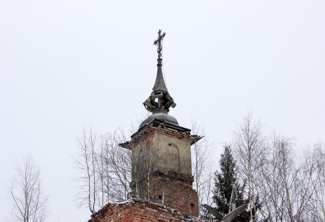 Церковь Рождества Христова, Никольское (Сокольский район, Вологодская область). архитектурные детали
