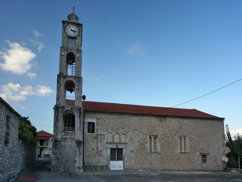 Церковь Георгия Победоносца, Мистрас (Пелопоннес (Πελοπόννησος), Греция). фасады