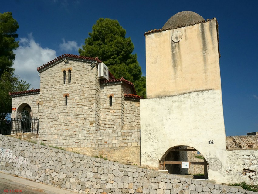 Церковь Космы и Дамиана, Нафплион (Пелопоннес (Πελοπόννησος), Греция). фасады