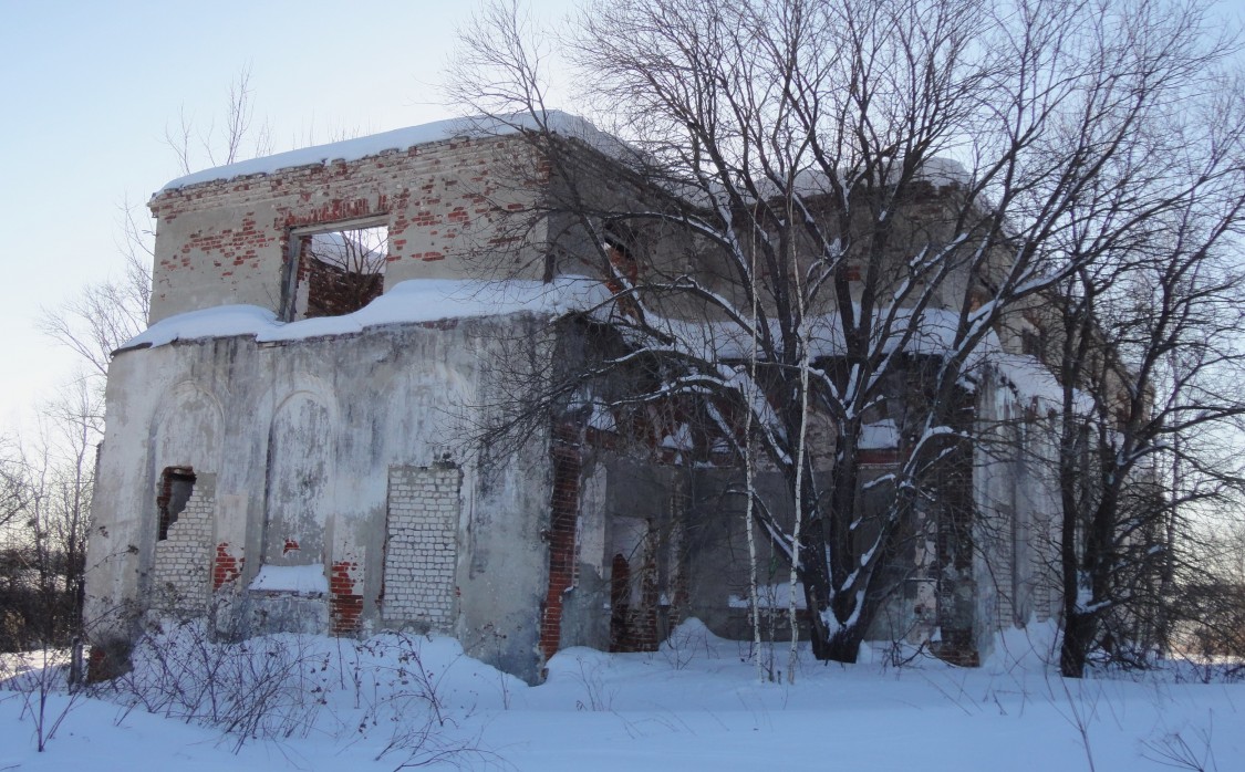 Церковь Покрова Пресвятой Богородицы, Яз (Большеболдинский район, Нижегородская область). фасады
