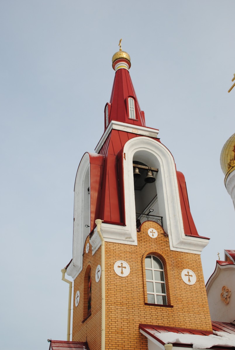 Церковь Михаила Архангела, Болотное (Болотнинский район, Новосибирская область). архитектурные детали, Колокольня