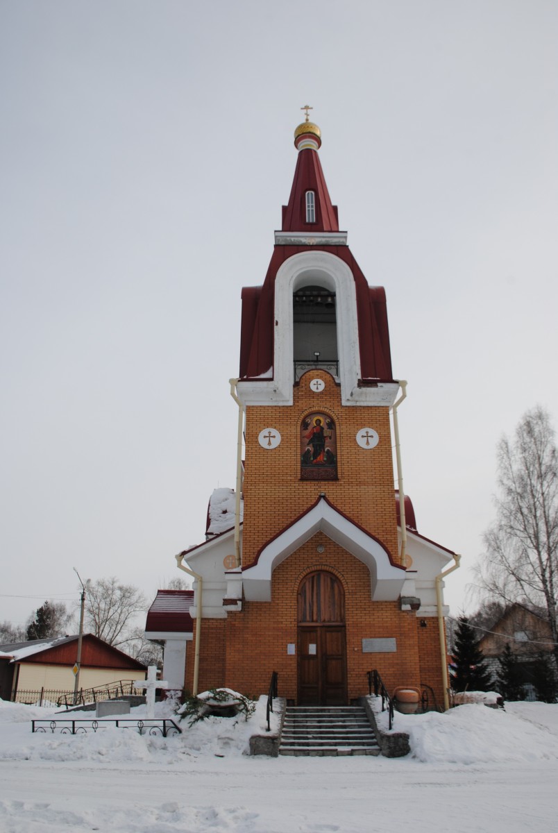Болотное. Церковь Михаила Архангела. фасады, Западный фасад